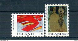 A25235)Island 502 - 503**, Cept - Unused Stamps