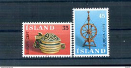 A25236)Island 514 - 515**, Cept - Unused Stamps