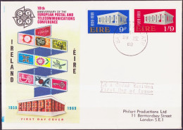 Irlande - Ireland - Irland FDC2 1969 Y&T N°232 à 233 - Michel N°230 à 231 - EUROPA - FDC