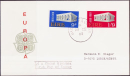 Irlande - Ireland - Irland FDC4 1969 Y&T N°232 à 233 - Michel N°230 à 231 - EUROPA - FDC