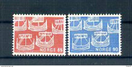 A25464)Norwegen 579 - 580** - Unused Stamps