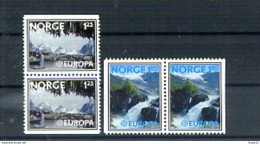 A25470)Norwegen 742 - 743 Paare**, Cept - Neufs