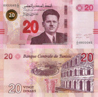 Tunisia, 20 Dinares, 2017, P97, UNC - Tunisia