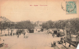 FRANCE - Lyon - Place Carnot - Animé - Tramway - Bus - Carte Postale Ancienne - Lyon 2