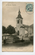 54 FROUARD La Pompe à Eau Manivelle Lavoir  Fontaine Place Eglise 1904 Timbrée No 107 Helminger La Lorraine Il D10 2019  - Frouard