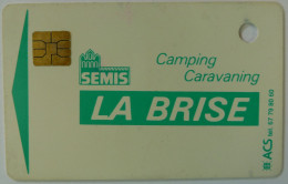 FRANCE - Chip - Smartcard - La Brise - Semis - Camping & Caravanning - Used - Internas