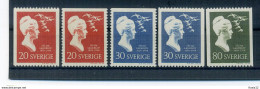 A25669)Schweden 443 - 445 C + D** - Neufs