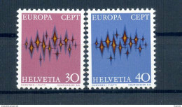 A25711)Schweiz 969 - 970**, Cept - Unused Stamps