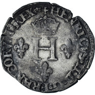 France, Henri II, Sol Parisis, 1551, Paris, TB+, Billon, Gadoury:362 - 1547-1559 Heinrich II.