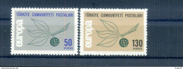 A25794)Tuerkei 1961 - 1962**, Cept - Unused Stamps