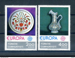 A25812)Tuerkei 2385 - 2386**, Cept - Unused Stamps