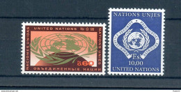A25850)UNO Genf 9 - 10** - Unused Stamps