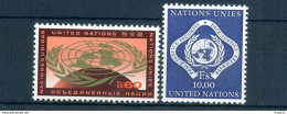 A25851)UNO Genf 9 - 10** - Unused Stamps