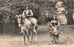 METIERS - La Vie Aux Champs - Retour à La Ferme - Carte Postale Ancienne - Bauern