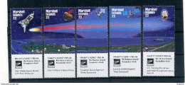 A32208)Marshallinseln 62 - 66**, Kosmos - Marshallinseln
