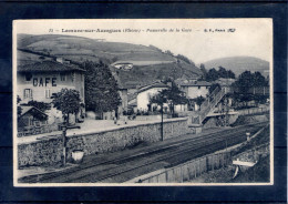 69. Lamure Sur Azergues. Passerelle De La Gare - Lamure Sur Azergues