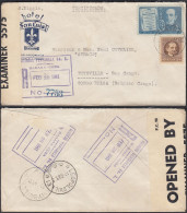 Cuba 1941 - Lettre Recommandée De L'Havanne-Cuba Vers Thysville- Bas Congo Belge. Censurée  (EB) DC-12289 - Usati