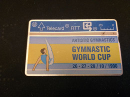 Belgique Télécarte  S20 Gymnastic World Cup 1 009E - Senza Chip