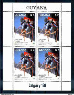 D01129)Olympia 88: Guyana, 2408 KLB** - Hiver 1988: Calgary