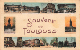 FRANCE - Toulouse - Souvenir De Toulouse - Multivues - Colorisé - Carte Postale Ancienne - Toulouse