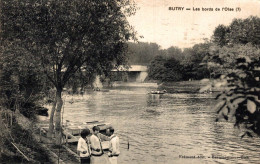 95 BUTRY LES BORDS DE L'OISE LES BARQUES ET LEPONT - Butry