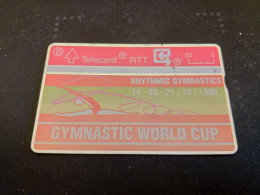 Belgique Télécarte  S22 Gymnastic World Cup 3 009G - Sans Puce