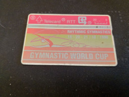 Belgique Télécarte  S22 Gymnastic World Cup 3 009G - Without Chip