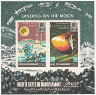 Hadhramaut Spazio Space MNH - Sonstige & Ohne Zuordnung