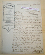 Oscar Horgnies Maitre De Carrières à Labuissière (Merbes-le-Château) Pierres De Taille 1883 - 1800 – 1899