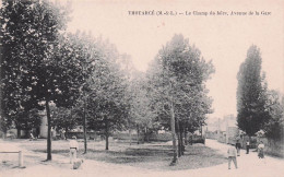 Thouarce - Champ De Foire - Avenue De La Gare    -   CPA °J - Thouarce