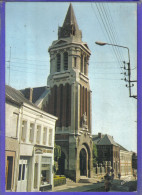 Carte Postale 59. Anzin  église Ste Barbe Très Beau Plan - Anzin