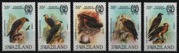 Swaziland 1983 - Mi-Nr. 424-428 ** - MNH - Vögel / Birds - Swaziland (1968-...)