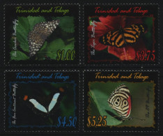 Trinidad & Tobago 2002 - Mi-Nr. 735-738 ** - MNH - Schmetterlinge / Butterflies - Trinidad & Tobago (1962-...)