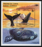 Tristan Da Cunha 2002 - Mi-Nr. Block 43 ** - MNH - Wale / Whales - Tristan Da Cunha