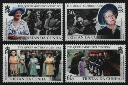 Tristan Da Cunha 1999 - Mi-Nr. 660-663 ** - MNH - Queen Mum - Tristan Da Cunha