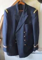 Fécamp - Marine - Veste Guetteur Sémaphorique D'Officier Marinier - Ancre GS - TBE - RARE - - Uniform