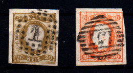 Portugal Nº 20, 23. Año 1866/67 - Used Stamps