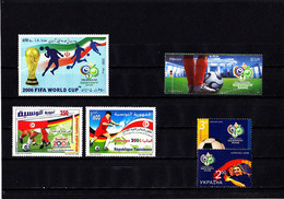 Football - Soccer World Cup 2006 - LOT - 4 Countries MNH - 2006 – Duitsland