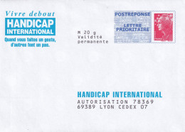 FRA - PAP - HANDICAP INTERNATIONAL - N°08P372 - Listos Para Enviar: Respuesta /Beaujard