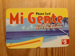 Prepaid Phonecard Dominican Republic, Tricom - Dominicaanse Republiek