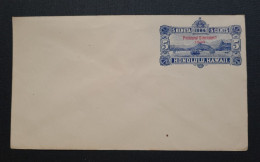 HAWAÏ, Variétée Entier Postal Imprimé Recto Verso. - Hawaii