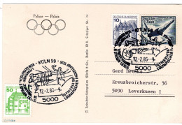 61121 - Bund - 1986 - 50Pfg B&S A AnsKte SoStpl KOELN - 1.OLYMPISCHER FACKELLAUF ... -> Leverkusen - Estate 1936: Berlino