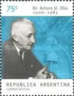 ARGENTINA - AÑO 2000 - Centenario Del Nacimiento Del Presidente Arturo U. Illia - Usada - Oblitérés