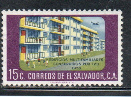 EL SALVADOR 1971 MULTIFAMILY HOUSING PROJECTS APARTMENT HOUSES 15c MH - Salvador