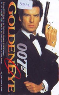 Telecarte Japonaise (5012) * GOLDEN EYE * 007 * JAMES BOND *  Telefonkarte Japan  Film - Cinema - Movie - Kino - Film