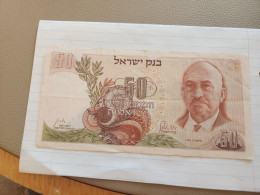 Israel-50 LIROT-HAIM WEIZMANN-(1968)-(BLACK NUMBER)-(262)-(41483453-ס/0)-XXF-BANK NOTE - Israel