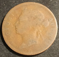 MALAISIE - 1 CENT 1876 - Victoria - KM 9 - ( MALAYSIA ) - Malaysie