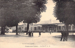 France - Cosne Sur Loire - La Gare - Aux Arts Modernes - Animé -  Carte Postale Ancienne - Cosne Cours Sur Loire