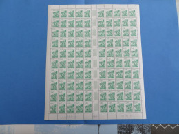 Feuille Complètes De 100 Timbres Neufs - La Bretagne - Feuilles Complètes