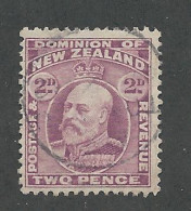 25124) New Zealand 1909  - Usati